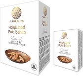 Fleur de Vie backflow Holy Wood Palo Santo wierookkegels