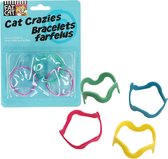 Petmate Doskocil Cat Crazies (multicolor) 4st Speelgoed voor katten - Kattenspeelgoed - Kattenspeeltjes