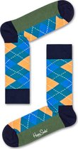 Happy Socks Argyle Sok Groen - Maat 41-46 - Ruit sok van Happy Socks