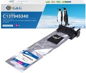 G&G T9453 XL voor Epson T9453 T9453XL Inktcartridge Magenta -Huismerk