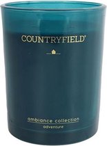 Countryfield Geurkaars Adventure | Ambiance Collection | Petrol |ø10 cm