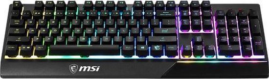 MSI Vigor Mechanisch Gaming toetsenbord – RGB Toetsenbord USB QWERTY -Zwart