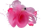 Jessidress® Haarclips Feestelijke Haarbloem met parels Dames Bruids Haar accessoires - Roze