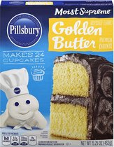 Pillsbury Moist Supreme Golden Butter Mix 15.2 oz / 430 gr