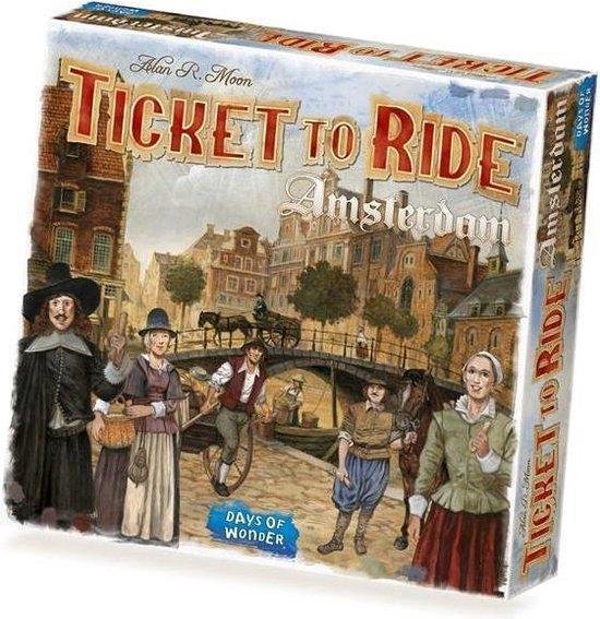 Thumbnail van een extra afbeelding van het spel Ticket to Ride Amsterdam - Bordspel