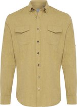 Tresanti Heren Overhemd Geel Flanel Button Down Regular Fit - 44
