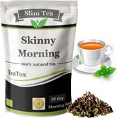 Slim teatox skinny morning 14 daagse ochtend afslankthee - verhoogt vetverbranding - boost energie - afvallen zonder honger gevoel