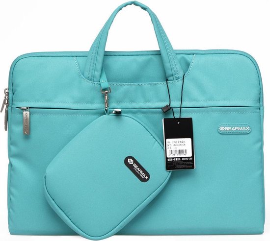 GEARMAX 13.3 inch fashion design laptoptas - Baby blauw | bol.com