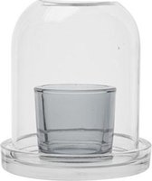 TheeLichthouder Glas - WaxineLichthouder - Bell Transparant - ø14cm