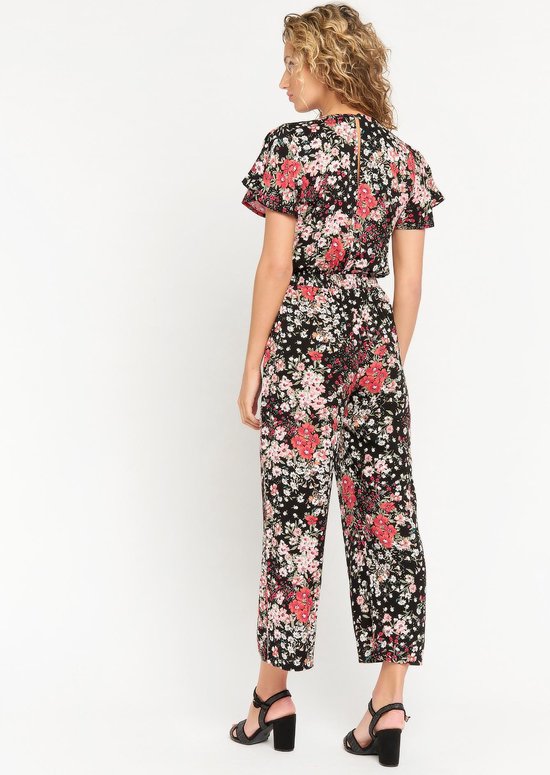 LOLALIZA Jumpsuit Met Bloemen En Korte Mouwen Zwart Maat 40 Bol lolaliza-jumpsuit-met-bloemen-en-korte-mouwen-zwart-maat-40-bol