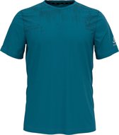 Odlo T-shirt S/S crew neck ELEMENT Light PRIN BLAUW - Maat XXL