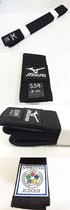 Mizuno OBI IJF zwarte judoband - Product Kleur: Zwart / Product Maat: 2.5 (245)