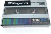 Cassette Audio PDM Magnetics Ferro C-90 Type I / Année 1983 / Extrêmement adaptée à tous les besoins d'enregistrement / Cassette Blanco scellée / Platine à cassettes / Walkman / Cassette PDM.