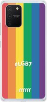 6F hoesje - geschikt voor Samsung Galaxy S10 Lite -  Transparant TPU Case - #LGBT - #LGBT #ffffff