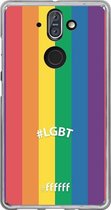 6F hoesje - geschikt voor Nokia 8 Sirocco -  Transparant TPU Case - #LGBT - #LGBT #ffffff