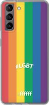 6F hoesje - geschikt voor Samsung Galaxy S21 -  Transparant TPU Case - #LGBT - #LGBT #ffffff