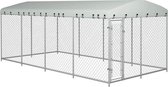 Medina Hondenkennel voor buiten met dak 8x4x2 m