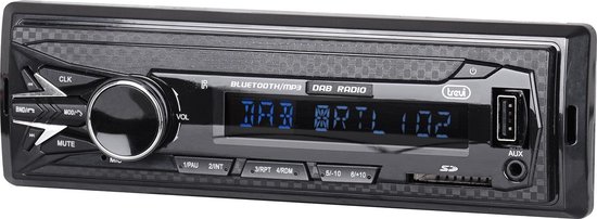 Trevi SCD-5751 - Autoradio - Bluetooth, DAB+, DAB, FM, USB, AUX