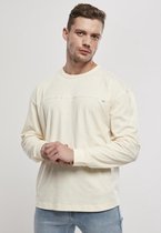 Urban Classics Longsleeve shirt -2XL- Organic Cotton Short Curved Oversized Creme