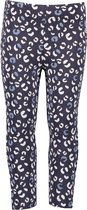 Blue Seven - meisjes legging - dierenprint - blauw - Maat 122