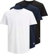Jack & Jones heren T-shirt 3-pack - ronde hals  - XXL