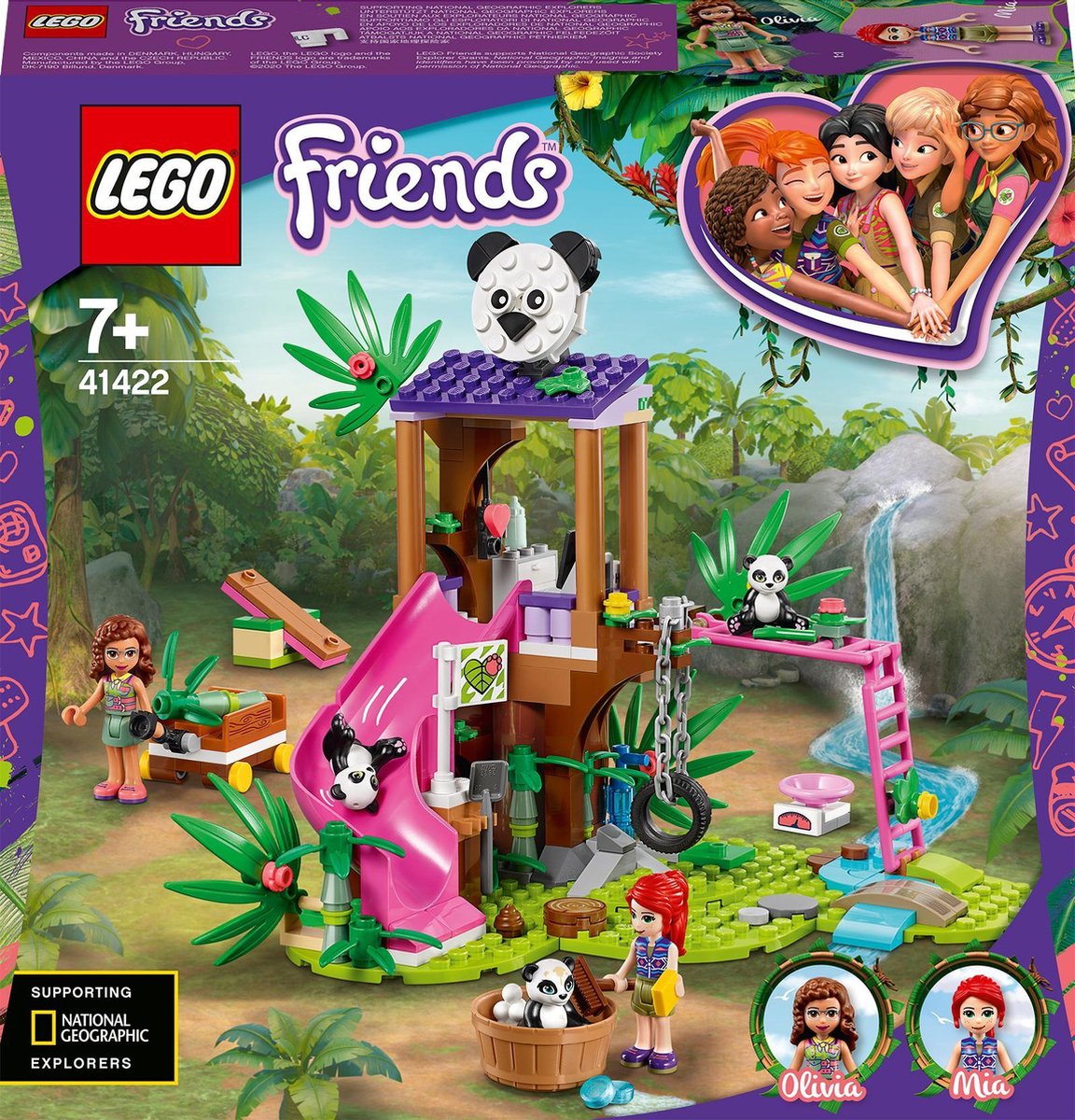 LEGO Friends Panda Jungle Boomhut - 41422