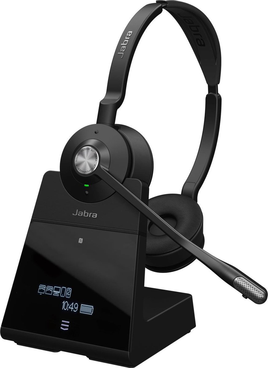 Headphones Jabra ENGAGE 75 Black External supraaural