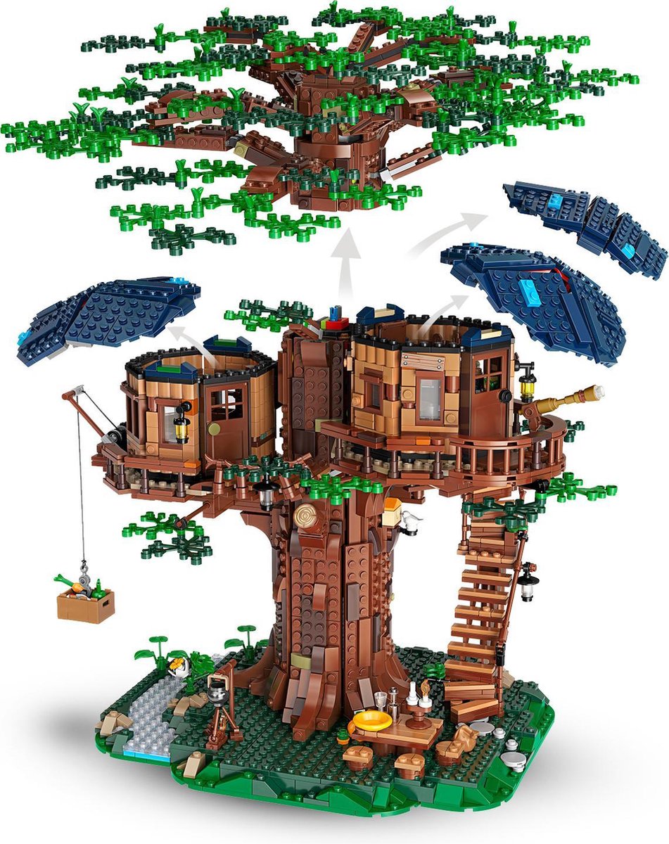LEGO Ideas Boomhut Tree House - Botanical Collection - 21318 — afbeelding 5