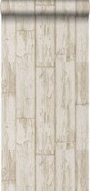 Origin behang planken beige - 307145 - 52 cm x 10,05 m