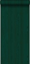 Origin behang houten planken smaragd groen - 347535 - 53 cm x 10.05 m