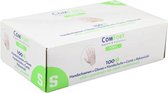 Comfort Vinyl handschoenen 100 stuks gepoederd wit - M
