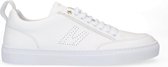 Van Lier - Heren - Witte leren sneakers - Maat 44