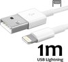 Apple USB kabel naar lightning - 1 meter