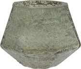 Theelichthouder Glas - Waxinelichthouder - Elliot Groen - ø9cm