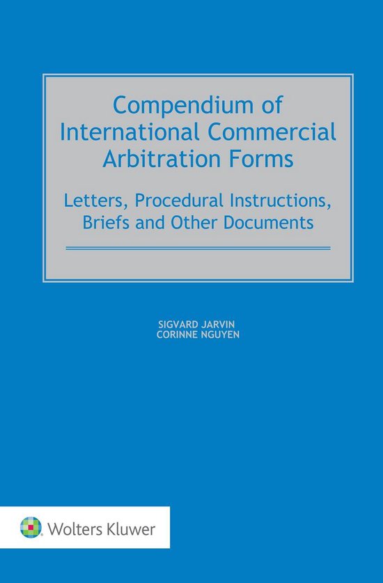 Compendium of International Commercial Arbitration Forms - cover