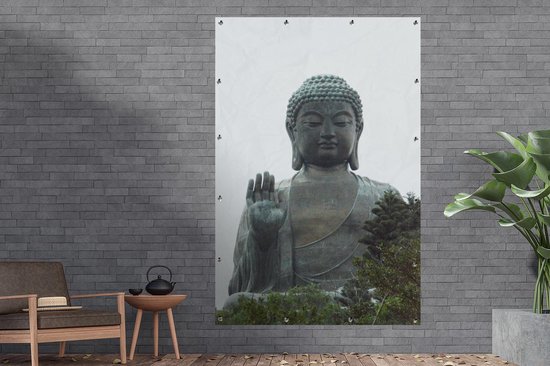 Tian Tan Buddha 120x180 cm XXL / Groot format!