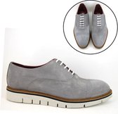 Stravers - Chaussures Gris Hommes Taille 39 petites tailles Trendy Chaussures à lacets