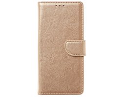 BixB Samsung A32 4G hoesje - Samsung Galaxy A32 4G hoesje - Book Case Wallet - Goud