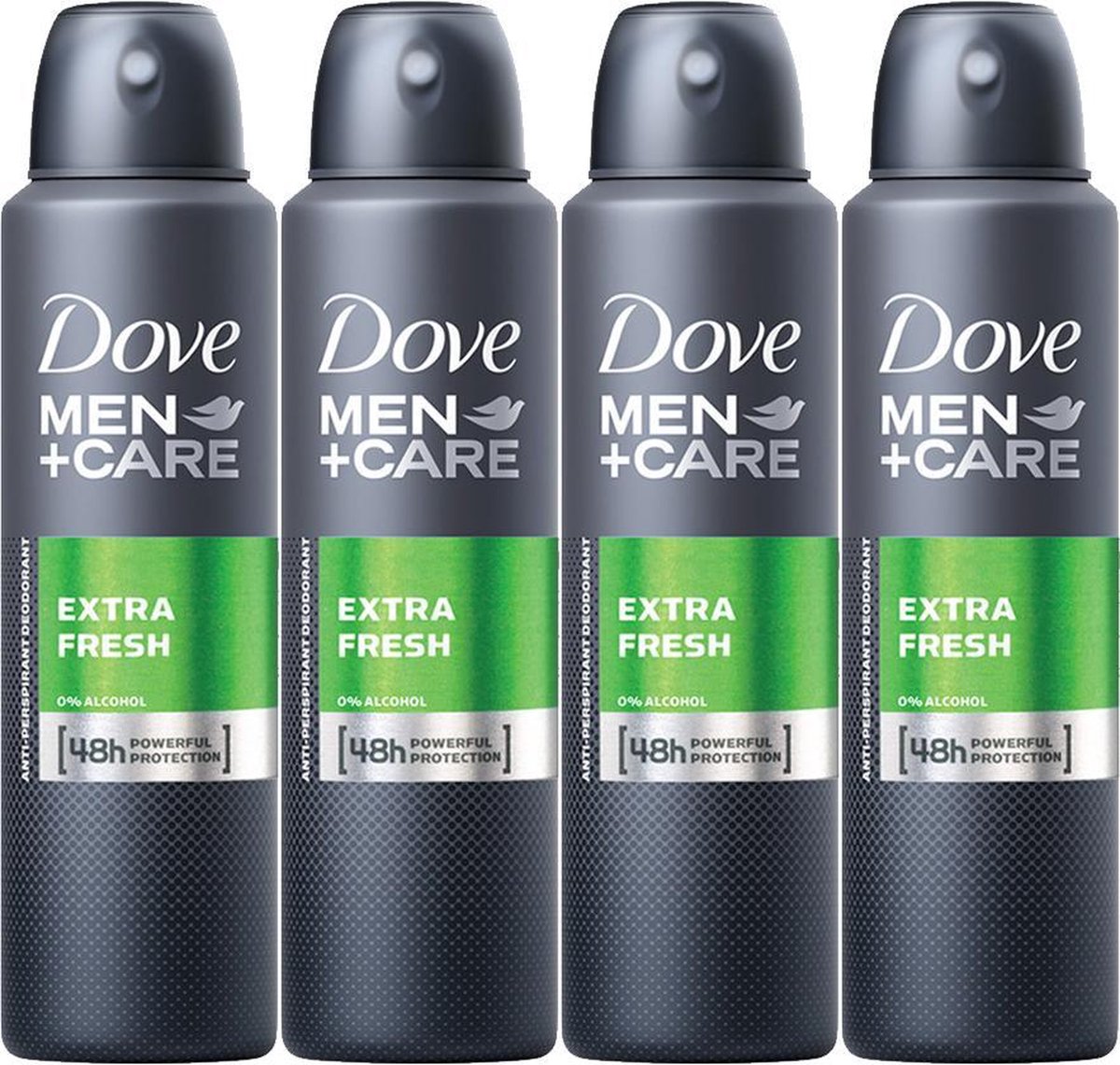 Goedkoopste Dove Men Care - Deodorant - Spray - Extra Fresh - 150ml x 4