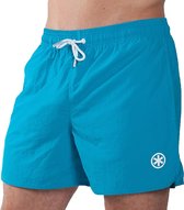 Muchachomalo - Zwembroek Heren  - Incl. Boxershort - Turquoise - Maat M