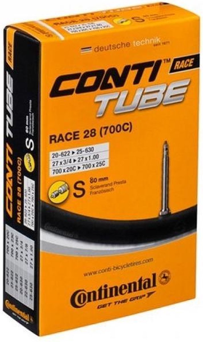 Continental Binnenband Race 28 Binnenband - 27 X 3/4-1.00 (20-622/25-630) Fv 80 Mm van Continental — afbeelding 3