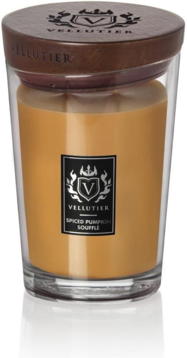 Vellutier Geurkaars Large Spiced Pumpkin Soufflé - 16 cm / ø 11 cm