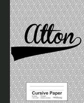 Cursive Paper