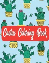 Cactus Coloring Book