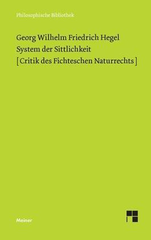 System der Sittlichkeit