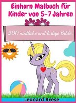 Einhorn Malbuch fur Kinder von 5-7 Jahren