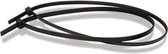 Tie wrap / kabelbinder zwart 200x3.0 mm per 100