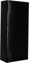 Wijnflesdozen 16x8x36cm Zwart (50 st.)