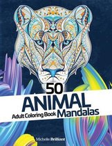 50 Animal Mandalas - Adult Coloring Book