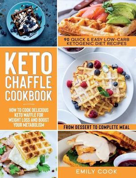 Keto Chaffle Cookbook - cover
